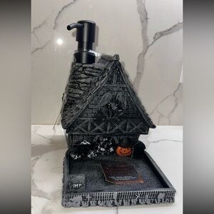 Haunted Mansion Gargoyle Soap Dispenser with Tray